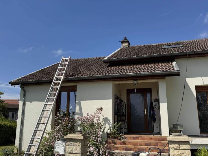 resultat toiture maison blanche Cosnes-et-Romain